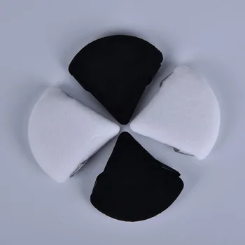 2pcs/set (Črni In Beli ) Trikotnik Žamet v Prahu Kozmetični Puder Mini Ličila Puff Goba Make Up Orodja