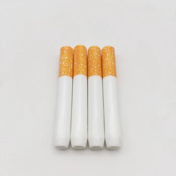 2pcs/veliko Keramični Eden Nasilen Bat 78 mm in 55mm Kovinski Kajenje Marihuane Cevi Cigaret Dugout Cevi Tobak Zel Cevi Pribor