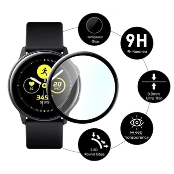 2pcs Za Samsung Galaxy Watch Aktivna 1 2 40 mm R500/R830 Mehko Full Screen Protector Zaščitno folijo Proti Eksploziji Anti-pretresel