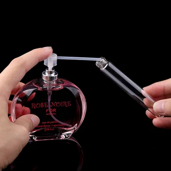 3/5/10 ml Prenosni Parfum Stekla Spray Steklenico Travel Mini Pregleden Prazno Eterično Olje, za nego Kože, Vzorec Sub, Stekleničenje Kozmetika