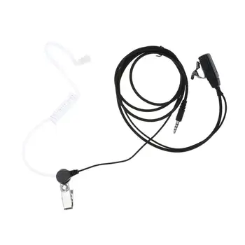 3,5 mm Akustični Zraka Cev Slušalka PG Slušalke Anti-Sevanje Žične Slušalke Slušalke za iPhone, Samsung Huawei