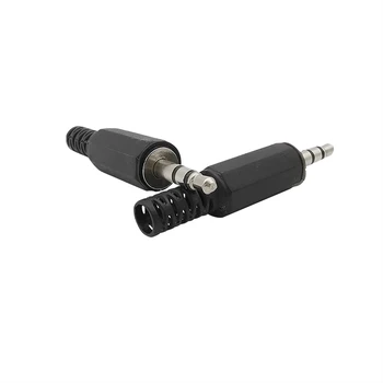 3.5 mm Moški Vtič Stereo Audio izhod za Slušalke Spojke za Kabel Podaljšek Adapter za Spajkanje Tip Slušalke 3.5 Audio Vtič Priključek