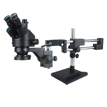 3,5 X-90X Dvojno Boom Zoom Simul Osrednja Trinocular Stereo Mikroskop 38MP HDMI USB SMD Microscopio Kamero Telefona PCB Orodja za Popravilo