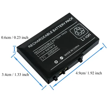 3,7 V Polnilna Litij-ion Baterija, Zamenjava Orodje Paket Z Mini Izvijač Za Nintendo DS Lite NDSL