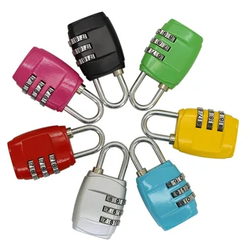 3 Mini Dial-Mestno Številko Kode Geslo Kombinacija Ključavnice Varnost Na Prostem Ograje Potovanje Varno Zaklepanje Za Ključavnico Prtljage Zaklepanje Telovadnici