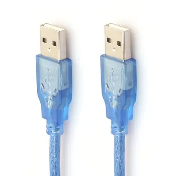 30 cm USB 2.0 Podaljšek Moški Moški USB Kabel Podaljšek Jedro USB Kratek Kabel Anti-motnje Baker Standard Snop 1