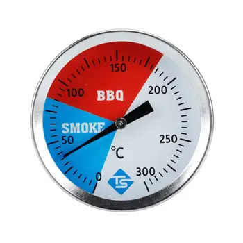 300 Stopnjo Termometer BBQ Dim Žar Pečica Merilnik Temperature na Prostem Tabor Orodje 2