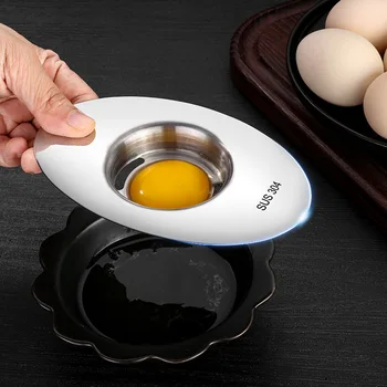 304 nerjaveče jeklo, jajčni beljak ločilo DIY peko orodje set tekoča filter za kuhinjske potrebščine, jajce razpršilnik jajce amalgama