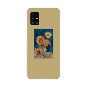 332Great umetnost, estetiko, van Gogh Mona Lisa Mehki Silikon Tpu Kritje velja za Samsung Galaxy A20 A20E A20S A40 A31 A41 A51 A71 primeru
