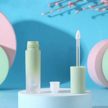 3ml Petg Mat Gradient Barvo Ustnic Glaze Cevi Plastičnih Lip Gloss Kozmetično Embalažo, Posodo, Cev za Steklenice