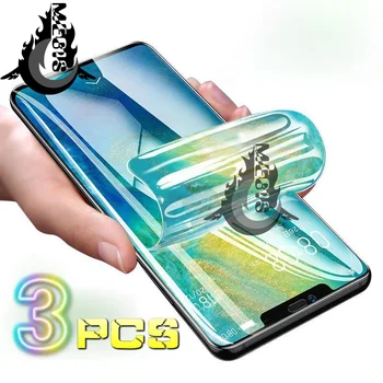 3P Hydrogel Film za IPhone 12 11 Pro XS MAX XR Zaščitnik Zaslon na IPhone 7/8/6 Plus Zaščitno folijo IPhone SE 2020/2 X Pokrov