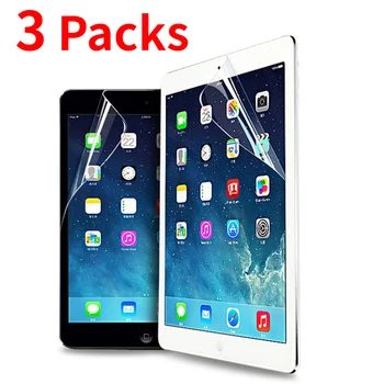 3Packs Jasno Tablet Zaslon Protektorstvo Mehko Film Za iPad z 9.7 10.2 10. 5 10.9 11 Zrak 4 3 2 Mini 5 4 3 2 Za ipad 2017 2018 2020