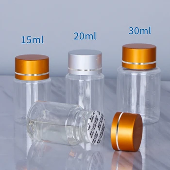 3PC ponovno pakiranje Steklenic Seal Up Tabletke Primeru Mini Tablete Škatla za Shranjevanje Steklenice Prenosni Medicine Kapsul v Prahu, Tekočine Medicine Steklenico
