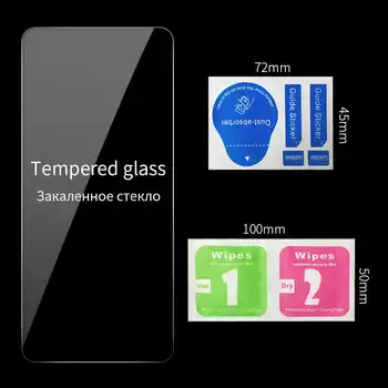 3PCS 9H 2.5 D Kaljeno Steklo Za OnePlus 8T 9 9R Screen Protector Za OnePlus Nord N100 6 6T 7 7T 8T Stekla