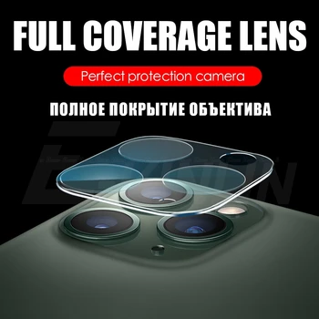 3pcs Nazaj Objektiv Kamere Za iPhone 12 11 Pro Max mini XS X XR SE 8 7 6 6S PlusScreen Zaščitnik Kaljeno Steklo Zaščitno folijo