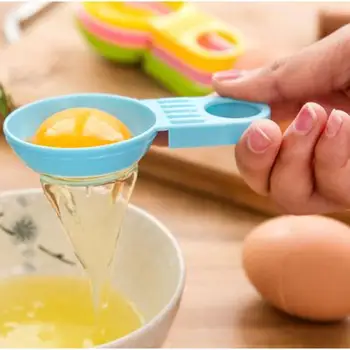 4 Barve Plastični Jajce Ločilo Bela Rumenjak Sejanje Domači Kuhinji Kuhar Jedilnico Kuhanje Pripomoček Za Gospodinjski Kuhinja Jajce Orodja