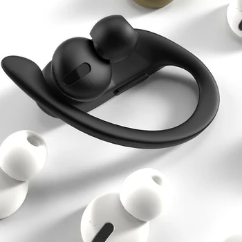 4 Parov Za Bije Powerbeats Pro Brezžične Bluetooth Slušalke Zamenjava Eartips Mehki Silikonski Ušesni Nasveti Izolacijo Hrupa 2021