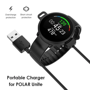 4-pin 1m USB Kabel Polnilnika za POLAR Združiti Smartwatch Polnjenje Kabel Line