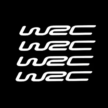 4 X Svetovni Cross Country Rally WRC Spremenjen Avto Nalepke Osebnost Odsevne Nalepke Vrat Ročaj Zapestje,14 CM *2 CM
