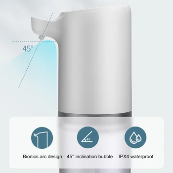 400 ml Milo Razpršilnik Polje Touchless Pametni Senzor Samodejno Ročno Razkuževanje Kavo Inteligentni Senzor Hand Sanitizer Polje