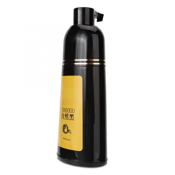 400 ml Naravni Rastlinski Črne Lase Šampon Lase Črne Barve Šampon za Nego Las Šampon Barva Las