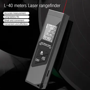 40M Smart Digitalni Laserski Merilnik Elektronski Ruleti Digitalni Rang Finder Ročne Laserske Rangerfinder Trak Ukrep Lazer