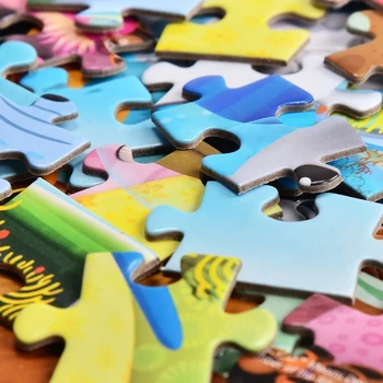 48/100 Kos Octonauts Puzzle Igrača Otrok, Zgodnje Izobraževanje Sliko Puzzle Igrača Fekalijam Kwazii Vegimals Risanka Model Igrača Otrok Darilo