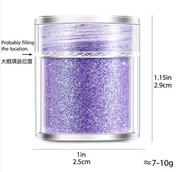4Bottle/Set Laser Flash Bleščice Parcelo Sequins DIY UV Epoksi Smolo Plesni Polnjenje Pigment Nail Art Okras Ličila Barvita