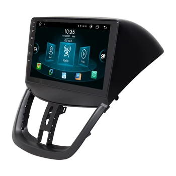 4G+128G Android 10.0 avtoradio, Predvajalnik Za PEUGEOT 207 2006-GPS Navigacija ne 2Din Autoradio Carplay Wifi DSP