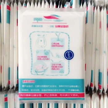 4Packs Razpoložljivi Toaletni Papir Nepremočljiva Sterilne Tip Školjko Sedeža Kritje Anti Bakterija, WC Mat Kopalnica Izdelkov Dodatki