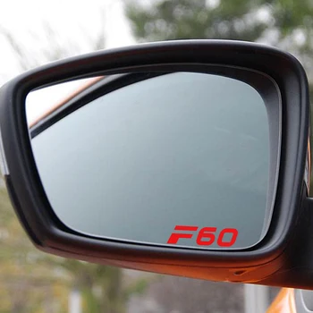 4PCS Avto Rearview Mirror Reflektivni Vinil PVC Nalepke Za Mini Cooper F56 F54 F57 F55 F60 Auto Mirror Dekor Decals Dodatki