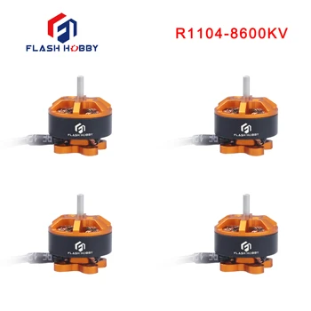 4pcs/ Veliko Flashhobby 1104 8600KV Brushless Motor za RC Brnenje FPV Dirke
