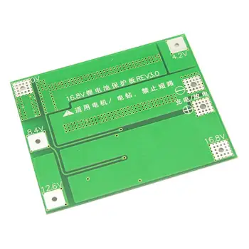 4S 40A Li-ionska Litij Baterija 18650 Polnilnik PCB BMS Protection Board z Bilanco Za Vrtanje Motornih 14.8 V 16.8 V Lipo Celico Modul