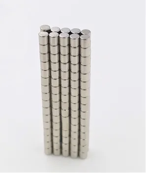 50/100/200/500 kos 1x1/2x1/2x2 mm Neodymium Magnetom N35 Krog Super Močan Močan Stalno Magne