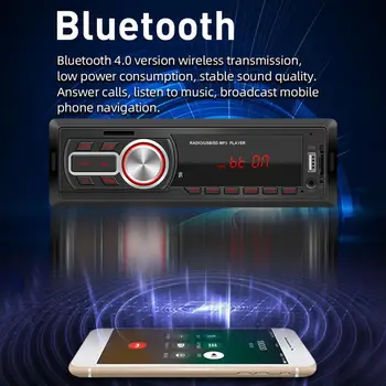 50% Vroče Prodaje SWM-5208 12V Univerzalni Avto FM Radio, Predvajalnik Bluetooth, U Disk/TF-Card Branje MP3 Predvajalnik za Vozila