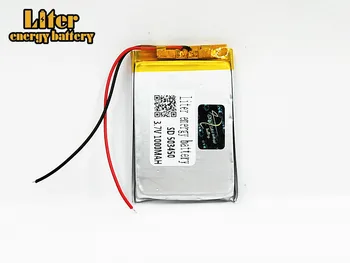 503450 3,7 V,1000mAH 503550 polimer litij-ion / Li-po baterija za Polnjenje za GPS,mp3,mp4,mp5,dvd,bluetooth,model igrača