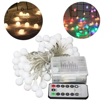 50pcs daljinski upravljalnik nepremočljiva osem-funkcija LED luči niz za vrt dekoracijo in Božično dekoracijo
