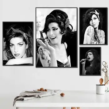 5d Diamond Slikarstvo Amy Winehouse Plakat Polno Diamond Mozaik Glasbe je Pevka Star Navzkrižno Šiv Doma Dekoracijo
