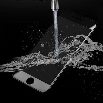 5D Ukrivljen Rob Polno Kritje Kaljeno Steklo Za iPhone 11 12 Pro Max X XS XR Screen Protector Film za iPhone 6 6s 7 8 12 reža mini Plus