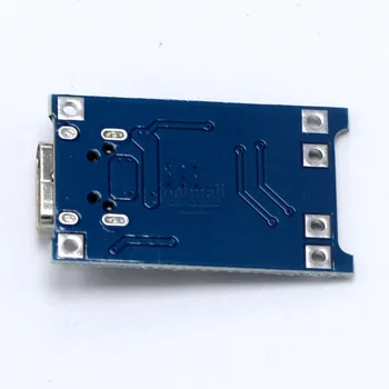 5PC 5V Tip-C Polnjenje prek kabla USB Odbor 18650 Litijeva Baterija, Polnilnik Krmilnik Modul Z Obremenjenost Funkcijo za Zaščito