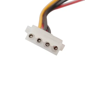 5Pcs Molex Kabel Podaljšek 4 Pin Pasov 5,25 Moški-Ženska IDE PSU Notranjega PC Power Visoke kakovosti 4 pin Molex moč 20 cm