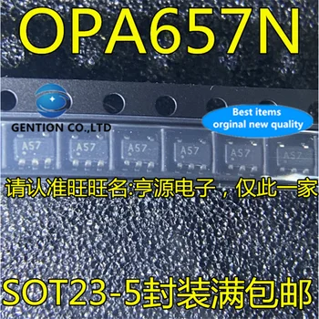 5Pcs OPA657N OPA657N/250 OPA657NB/250 SilkscreenA57 SOT23-5, ki je na zalogi novih in izvirnih