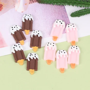 5pcs/Set Mini simulaituion Sladoled Smolo DIY Simulacije Hrana Za Lutke Miniaturni Pribor Polimerne Gline Popsicle