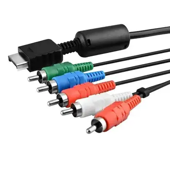 6 HD Komponentni RCA AV Video-Audio Kabel, Kabel Za SONY Playstation 2 3 PS2 PS3