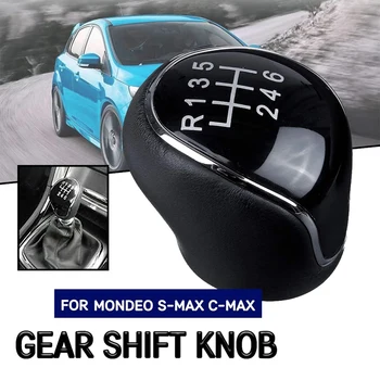 6 Hitrost Usnja Prestavna Ročica prestavno Ročico Gaitor Boot Kritje za Ford Mondeo IV S-MAX, C-MAX Tranzit Poudarek MK3 MK4 Kuga