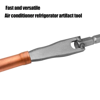 6 mm-12 mm hitroreznega Jekla Bakrenih Cevi Swaging Orodje, Drill Bit Aluminija za razširjanje Cevi za Popravilo klimatske naprave Hladilnik