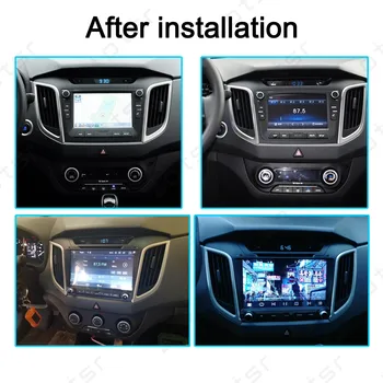 64 G Za Hyundai CRETA IX25 - 2019 Avtomobilski Stereo sistem Multimedia Player Android GPS Navi Avto Avdio Radio Carplay PX6 Vodja Enote