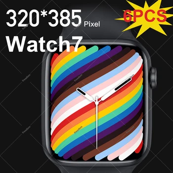 6PCS IWO 14 W37 Watch7 Smartwatch