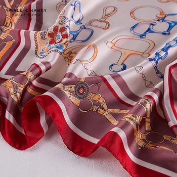 70*70 CM 2020 pomlad in poletje novih majhnih kvadratnih šal korejski dekorativni moda headscarf simulacije svile divje majhne sveže šal