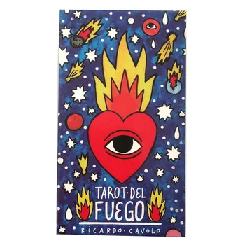78 čarovnice tarot kart, oracle cards, angleška različica, vulkanski otok tarot kart, ki se uporablja za usoda, prerokovanje v stranki igre